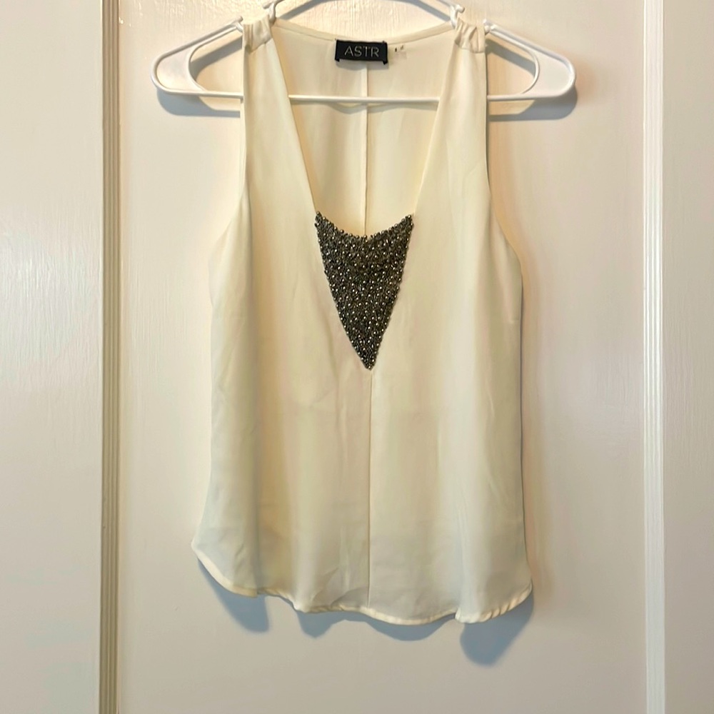 ASTR cream tank